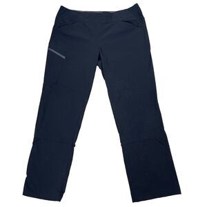 Duluth Trading Co. Work Pants Black Convertible Leg Pull-on Women’s Size 18x31